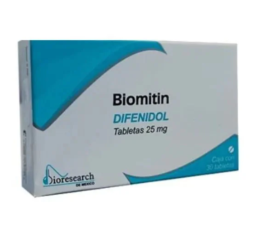 DIFENIDOL BIOMITIN CAJA CON/30 TABS