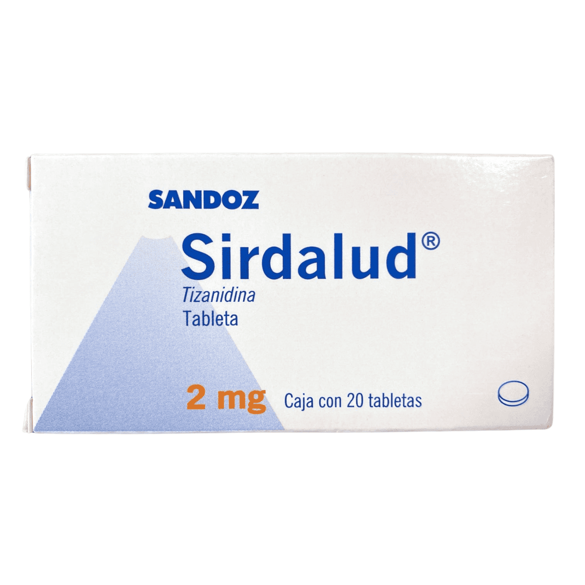 SIRDALUD NOVARTIS / TABLETAS DE 2MG