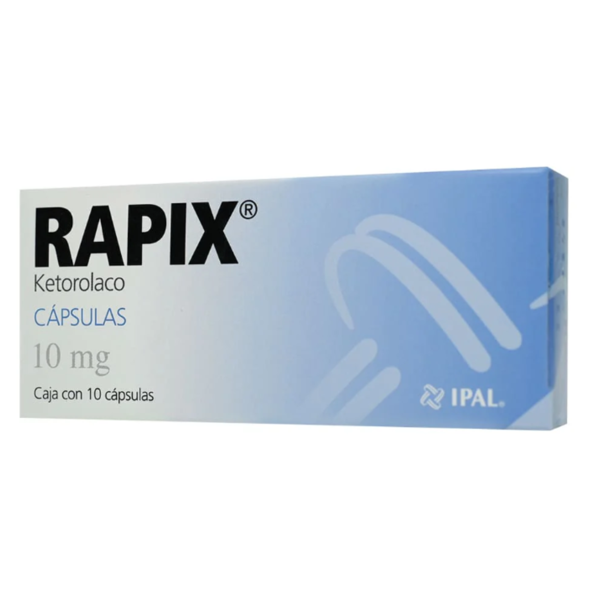 RAPIX KETOROLACO 10 MG. 10 CAPSULAS