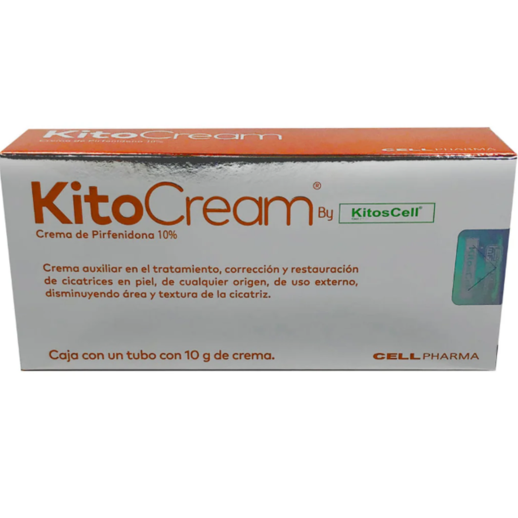 KITOCREAM. CREMA DE PIRFENIDONA. TUBO CON 10 G DE CREMA