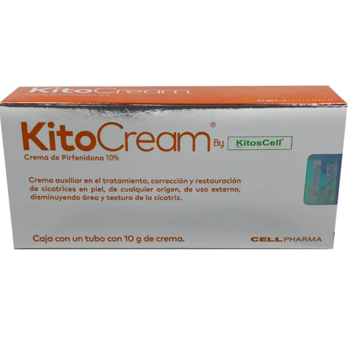 KITOCREAM. CREMA DE PIRFENIDONA. TUBO CON 10 G DE CREMA