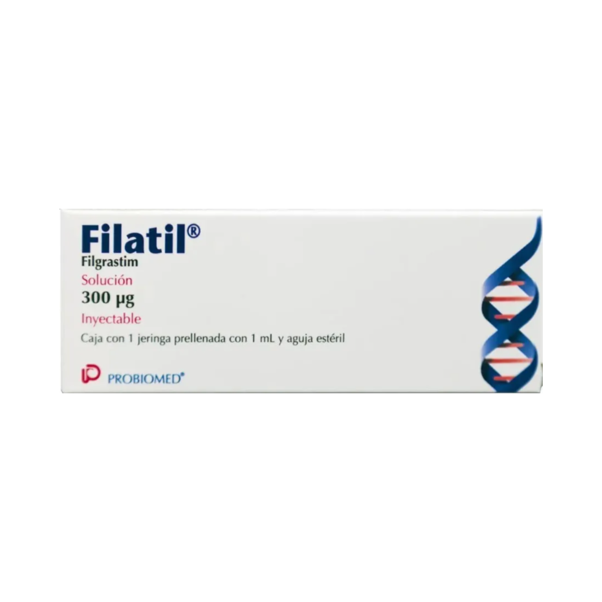 Filatil 300 Mcg Caja Con 1 Jeringa Prellenada Con 1 mL