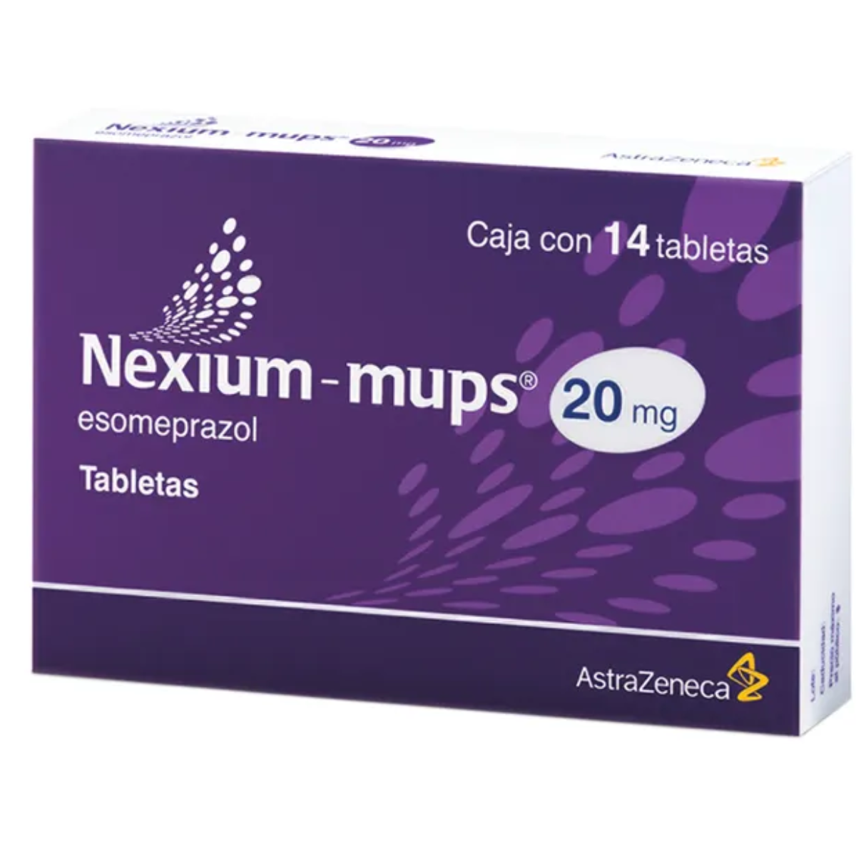 ESOMEPRAZOL, NEXIUM-MUPS C/14 20MG