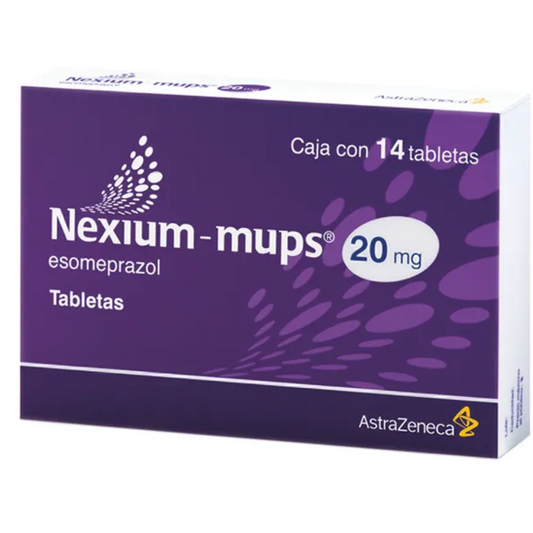 ESOMEPRAZOL, NEXIUM-MUPS C/14 20MG
