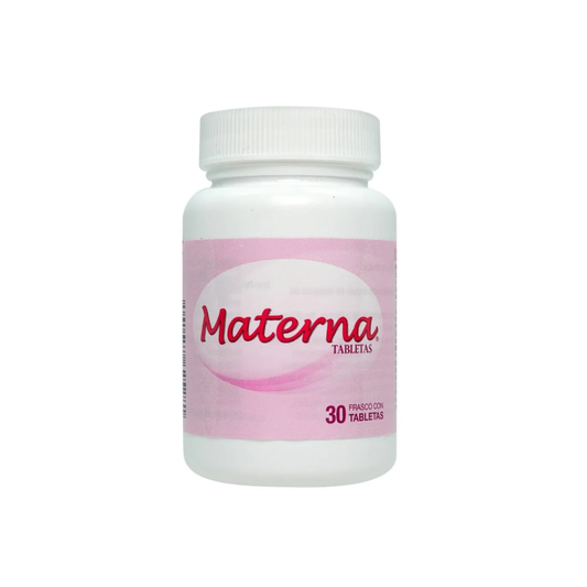 MATERNA. FRASCO CON 30 TABLETAS