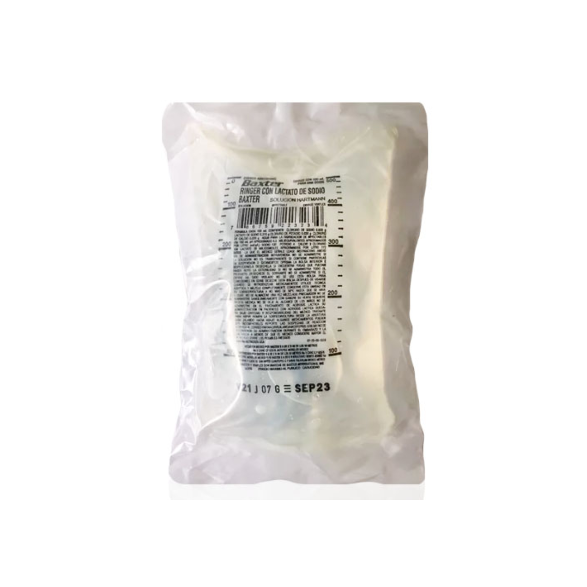 Hartman Ringer SOLUCION HARTMANN/ RINGER LACTATO DE SODIO 500 ML. (BAXTER) – Zafir ...