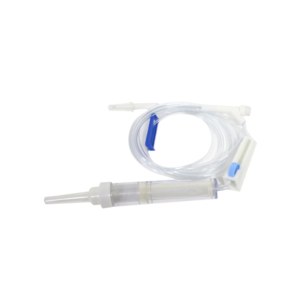EQUIPO PARA TRANSFUSION SANGUINEA Y PLASMA CON FILTRO