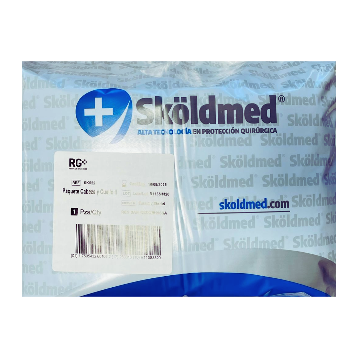 PAQUETE SKOLDMED/RG CABEZA Y CUELLO II