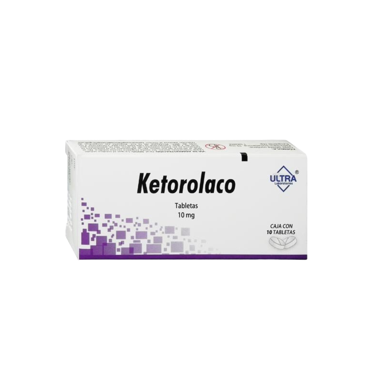 KETOROLACO 10 MG. CAJA CON 10 TABLETAS