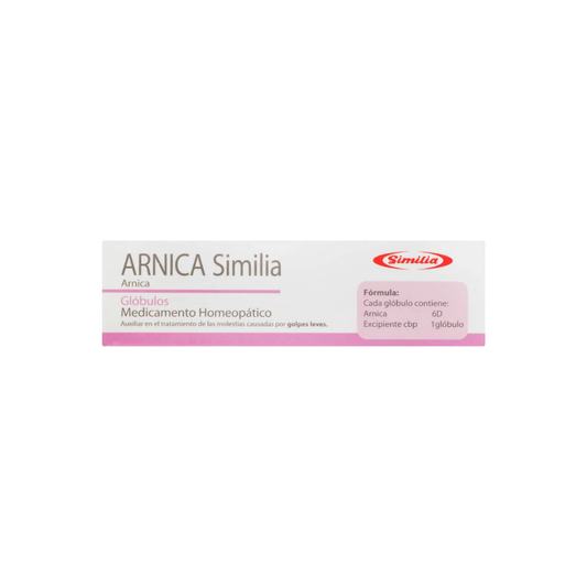 ÁRNICA SIMILIA. TUBO CON 175 GLÓBULOS