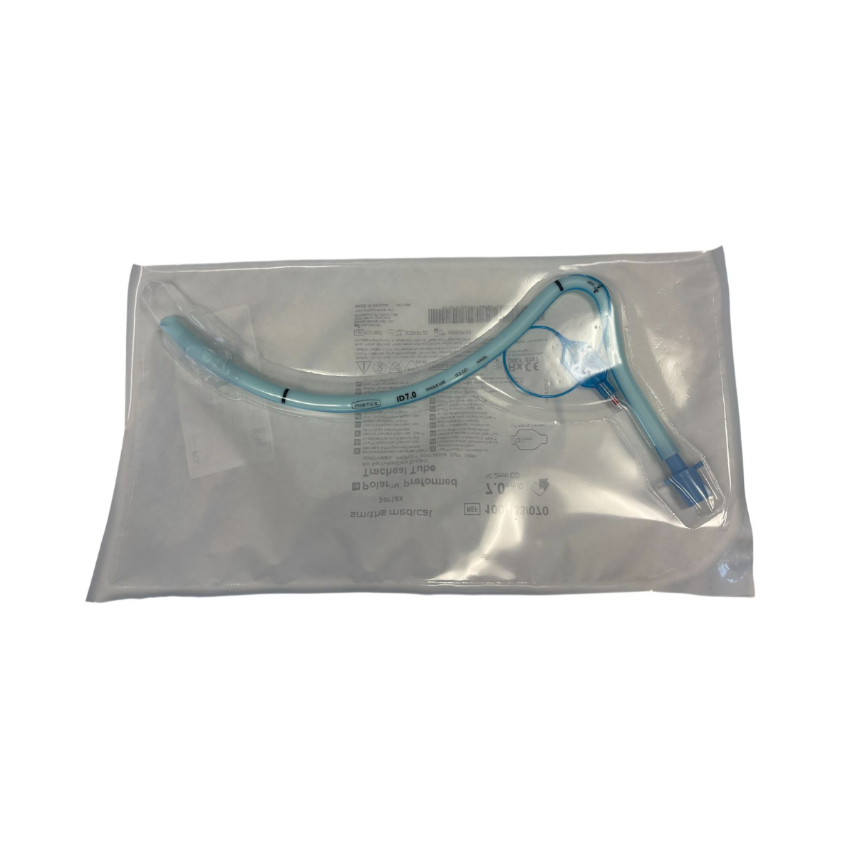 TUBO NASOFARINGEO PORTEX. SONDA C/G 7.0 MM. MAXILO-FACIAL