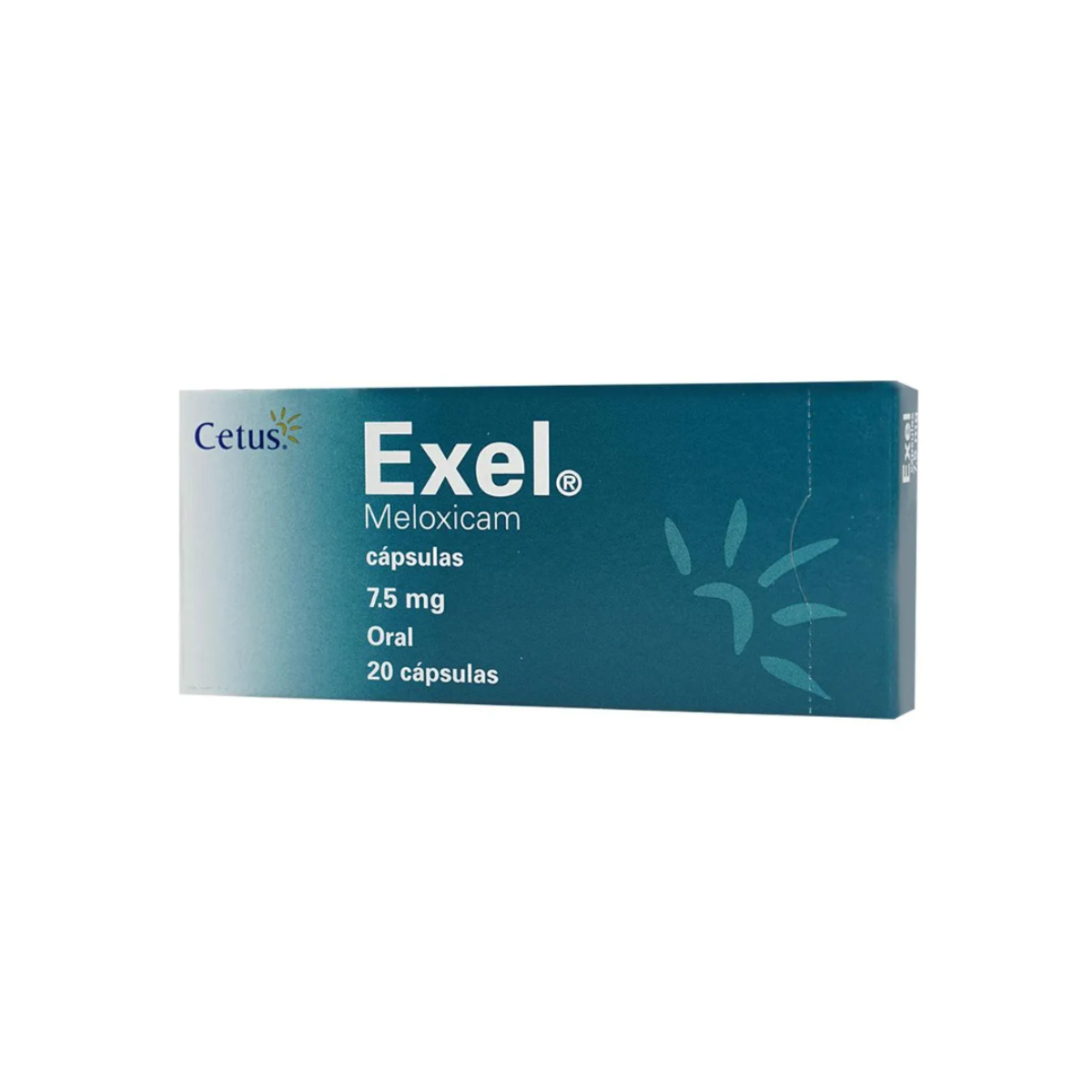EXEL. MELOXICAM 7.5 MG. CAJA CON 20 CÁPSULAS
