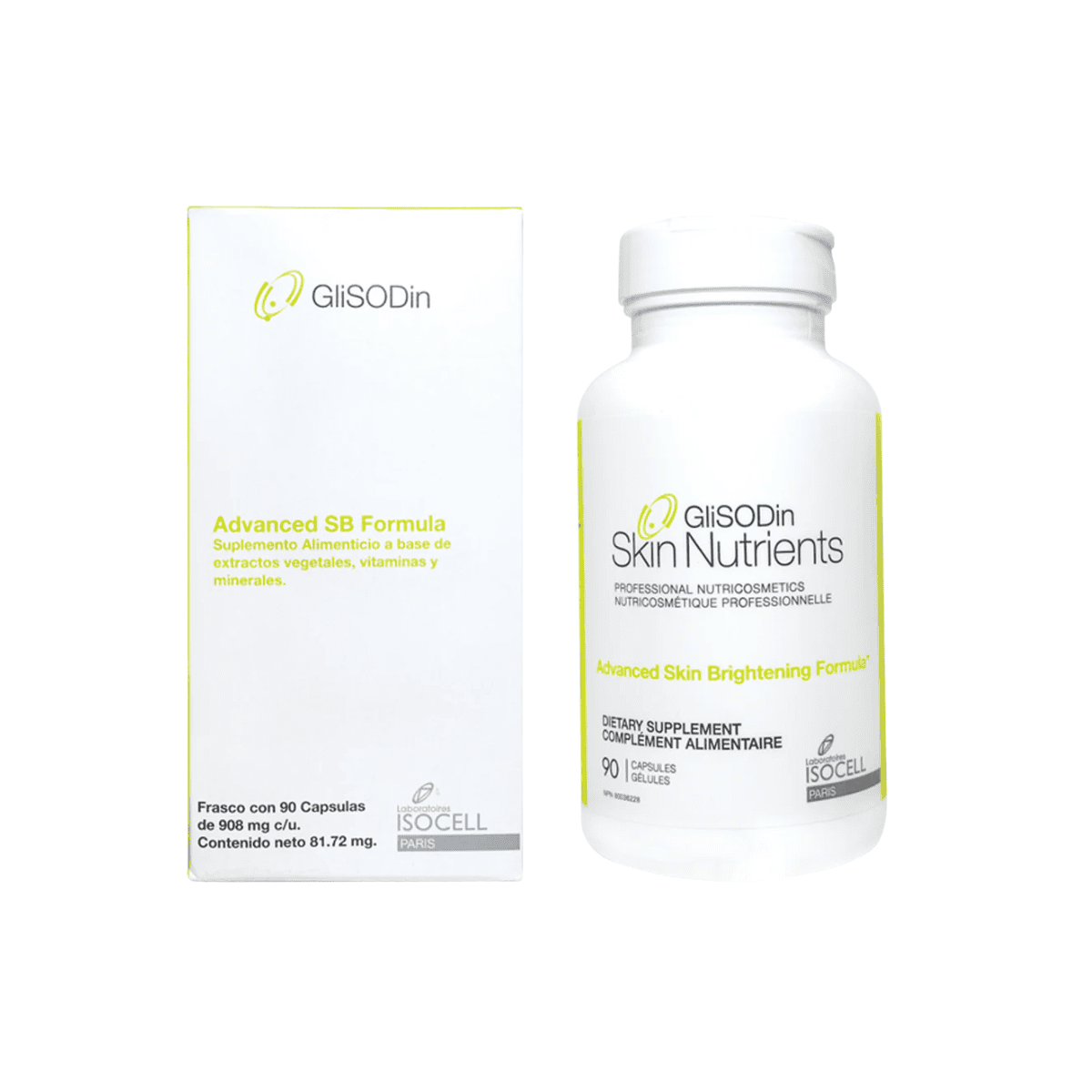 Glisodin Advanced SB Formula Complejo Antioxidante de Origen Natural