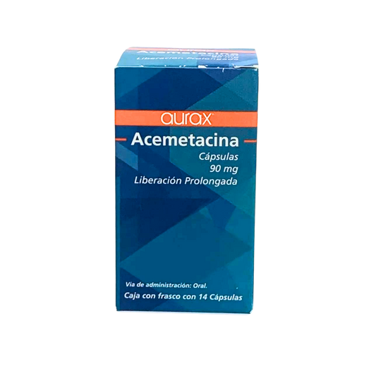 ACEMETACINA AURAX / CÁPSULAS 90 MG