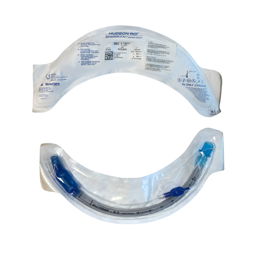 TUBO ENDOTRAQUEAL  HUDSON REFORZADO CON ALMA DE ACERO Y GLOBO 8.5 MM