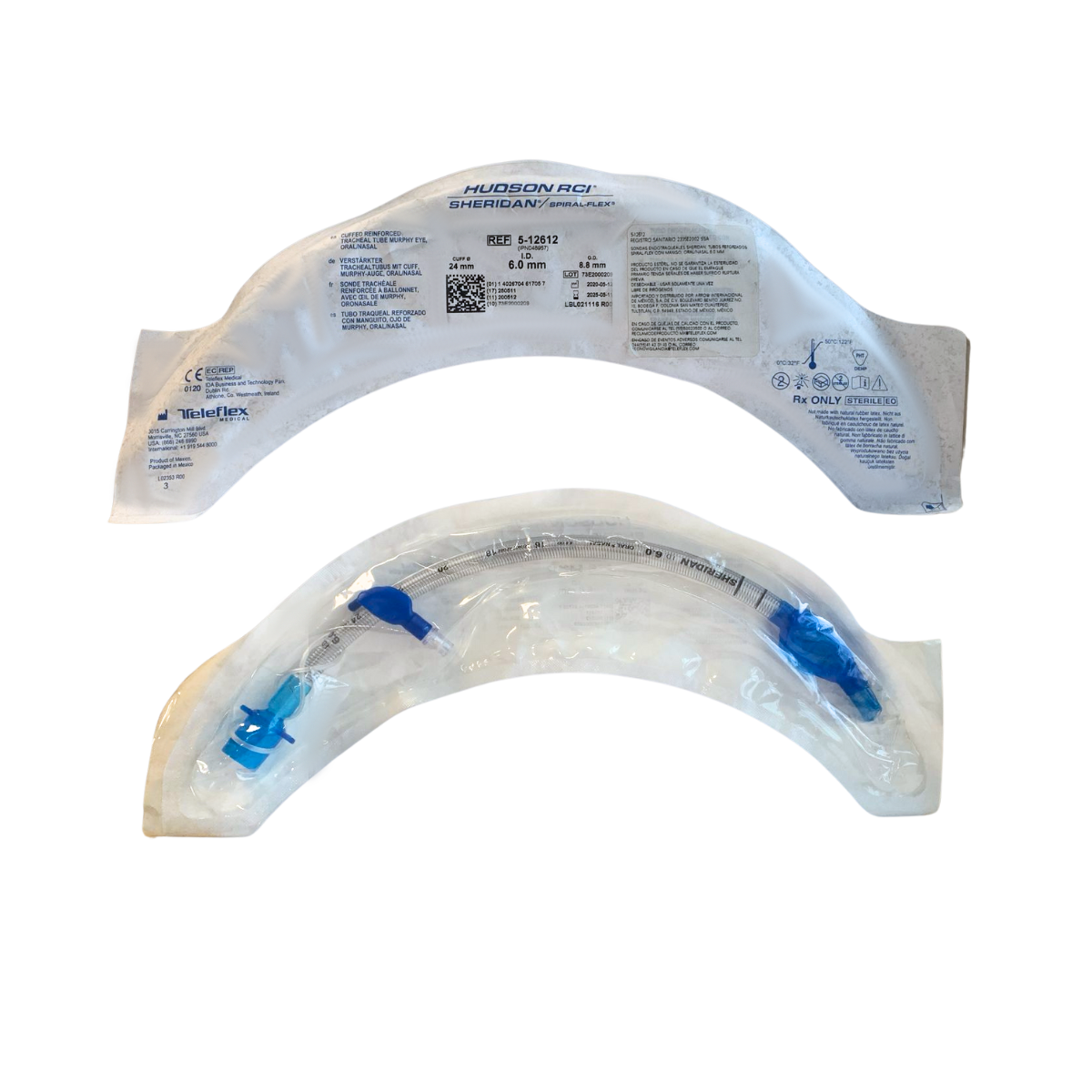 TUBO ENDOTRAQUEAL HUDSON GLOBO 6.0 MM