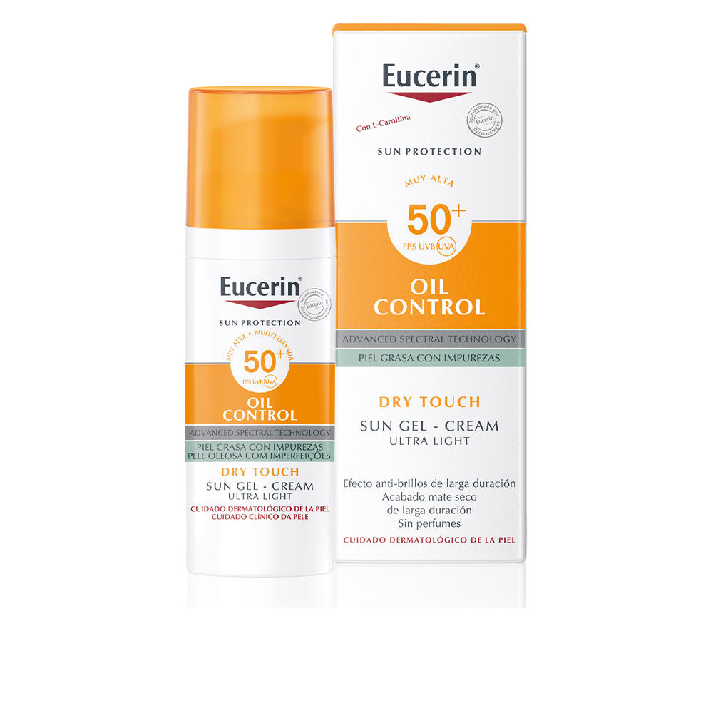 Eucerin Sun Oil Control FPS 50+ Dry Touch para Piel Grasa y con Imperfecciones