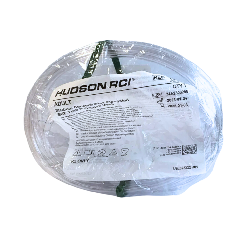 MASCARILLA HUDSON DE OXIGENO SIN RESERVORIO