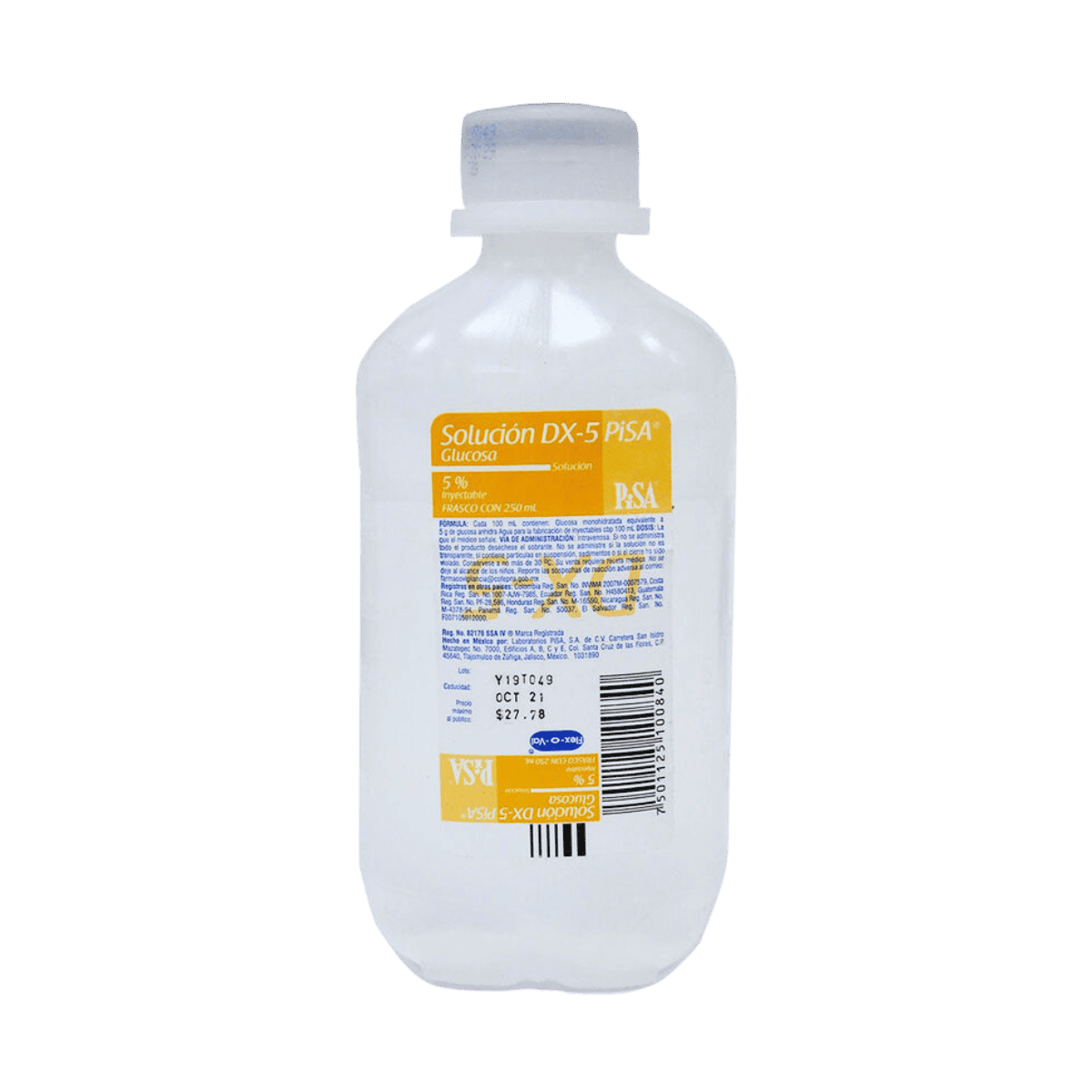 GLUCOSA PISA 5% 500 ML