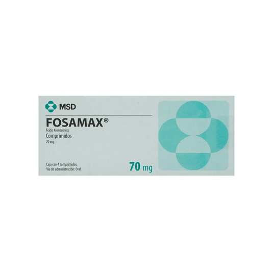 FOSAMAX 70 MG. 4 COMPRIMIDOS