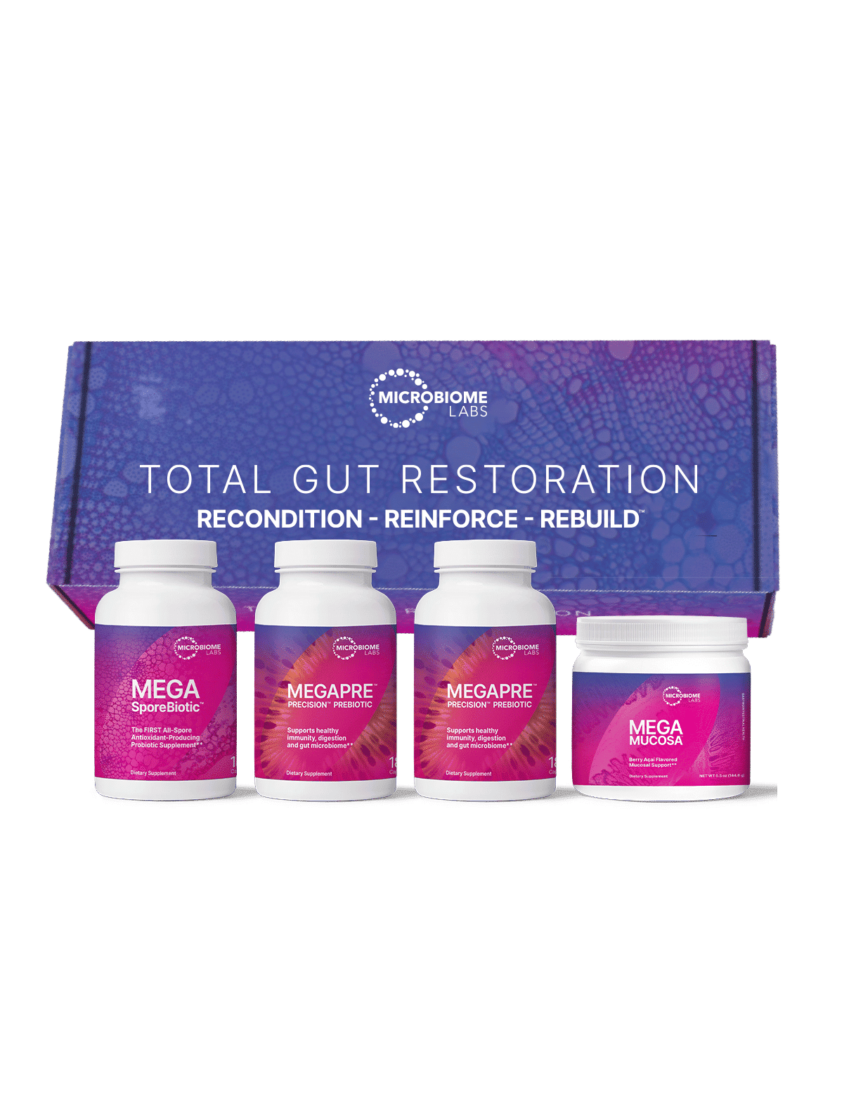 Microbiome Labs Total Gut Restoration – Kit 3