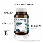 Vitamina E + Selenio Metagenics | Antioxidante Celular | Soporte Inmune y Piel | 60 Tabletas