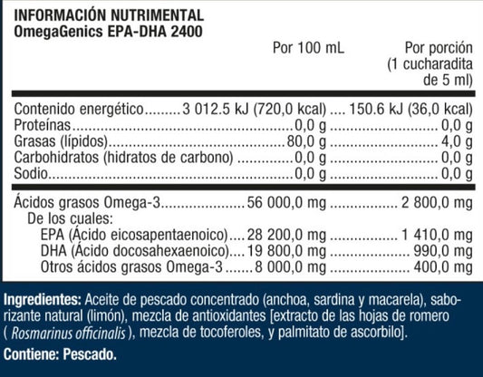 Metagenics OmegaGenics EPA-DHA 2400 (150 ml)