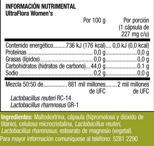 Metagenics UltraFlora Womens (30 cápsulas)