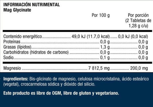 Metagenics MAG GLYCINATE (120 tabletas)