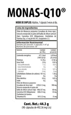 Nutrabiotics MONAS-Q10 (90 cápsulas)