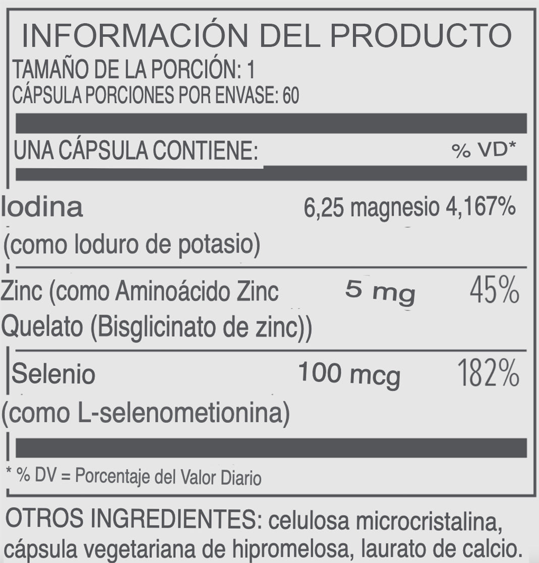 BioTE Iodine + (180 cápsulas)