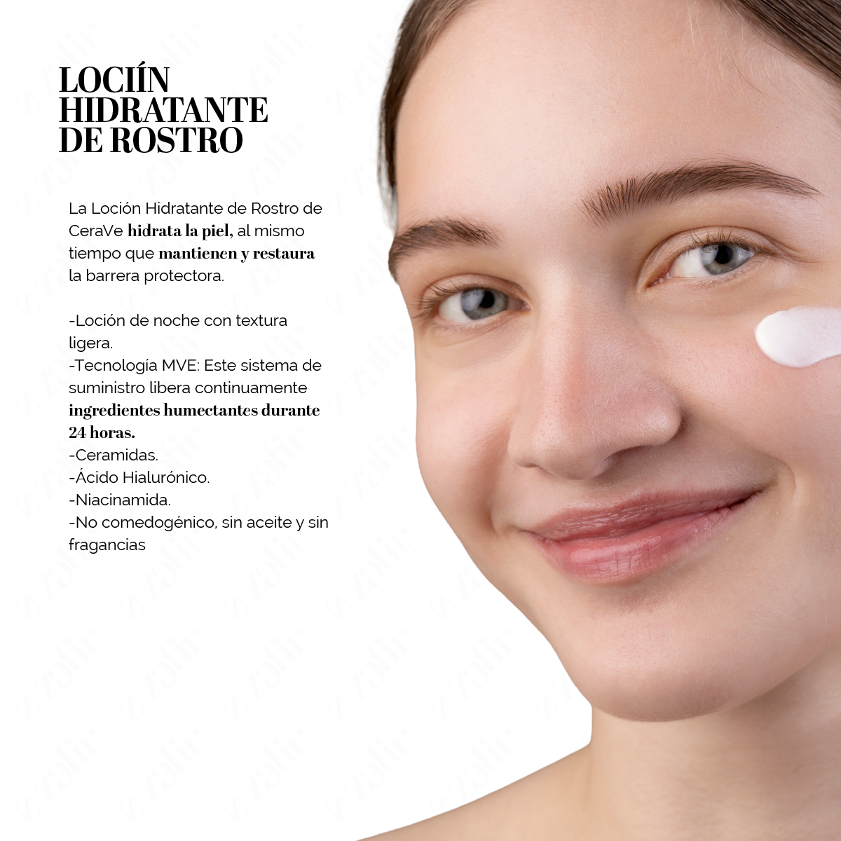 CeraVe Loción Facial, Crema Reparadora de Noche