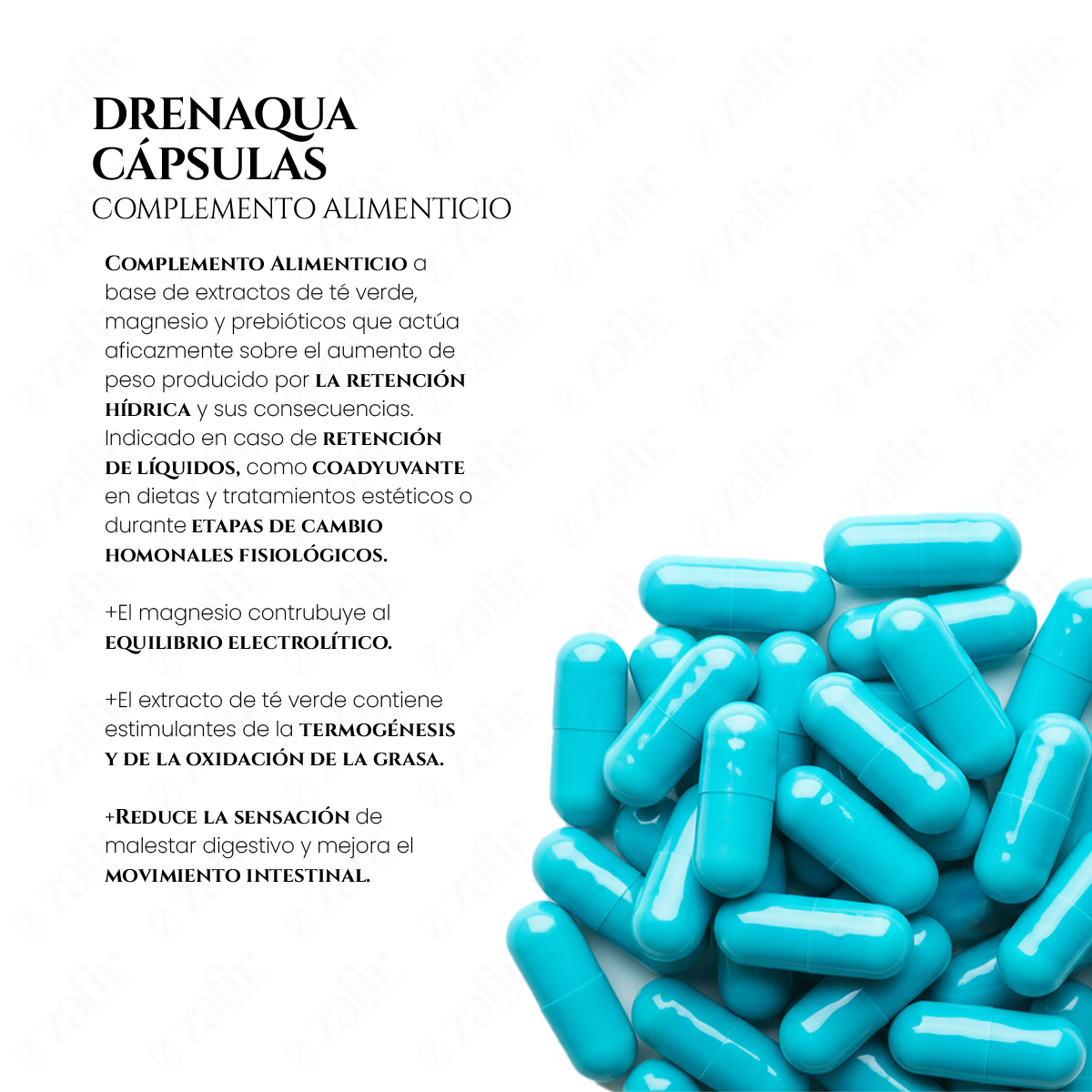 Cumlaude Lab Drenaqua 30 Cápsulas | Complemento Alimenticio