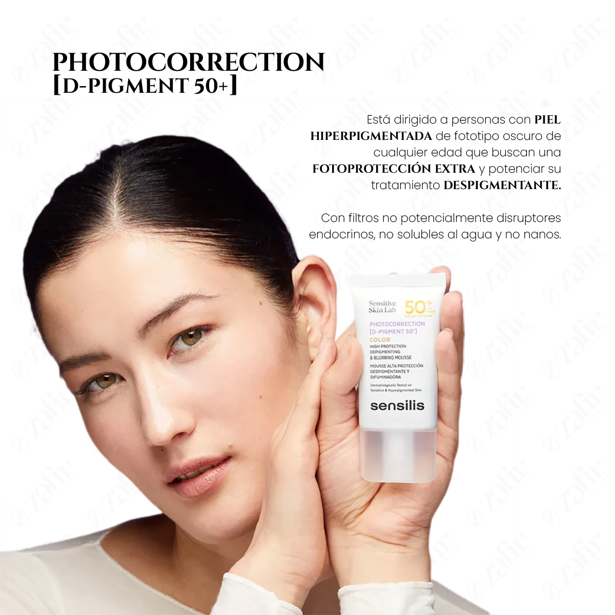 Mousse Alta Protección Photocorrection (D-Pigment 50+) Despigmentante