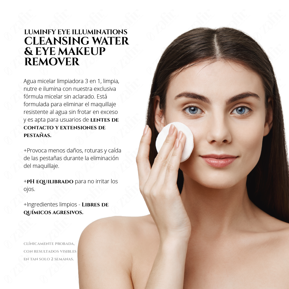 LUMIFY CLEANSING WATER Y EYE MAKEUP REMOVER 160ML