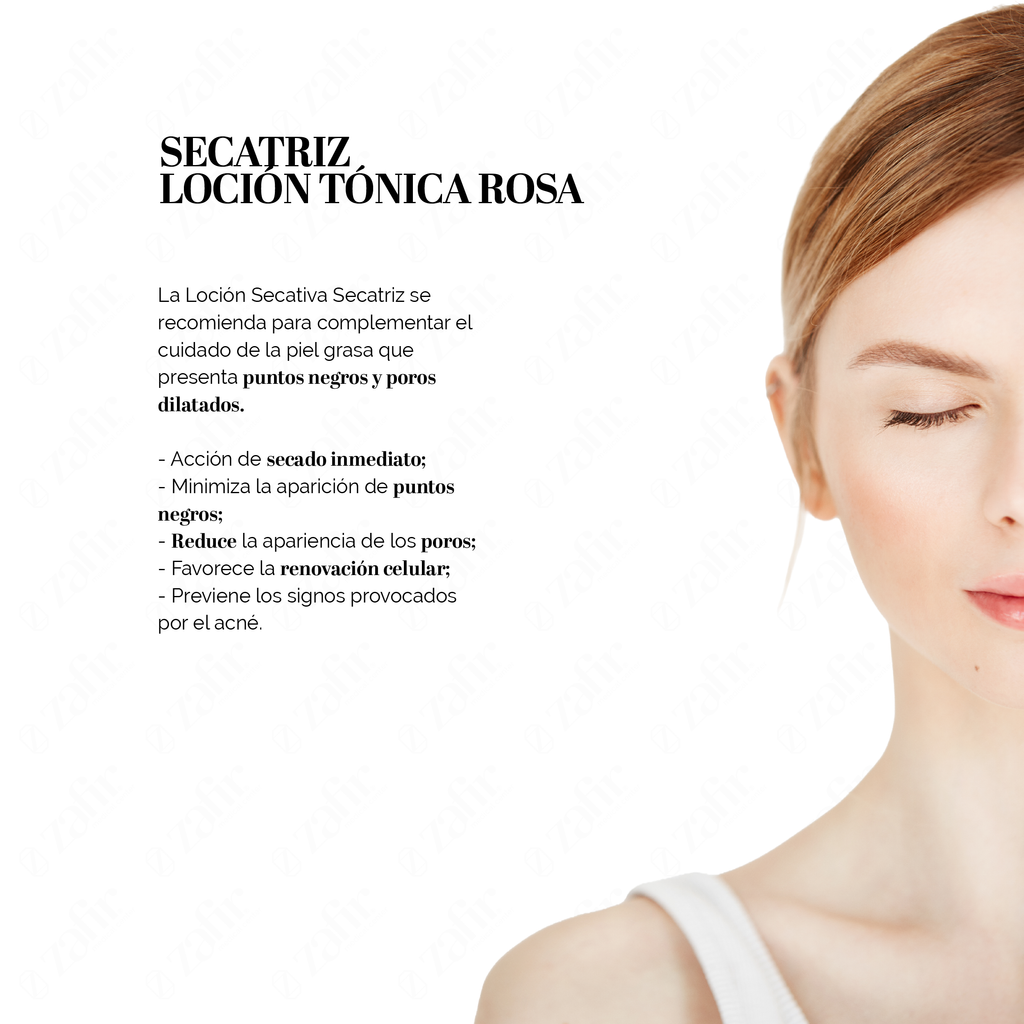 Secatriz Loción Tónica Rosada