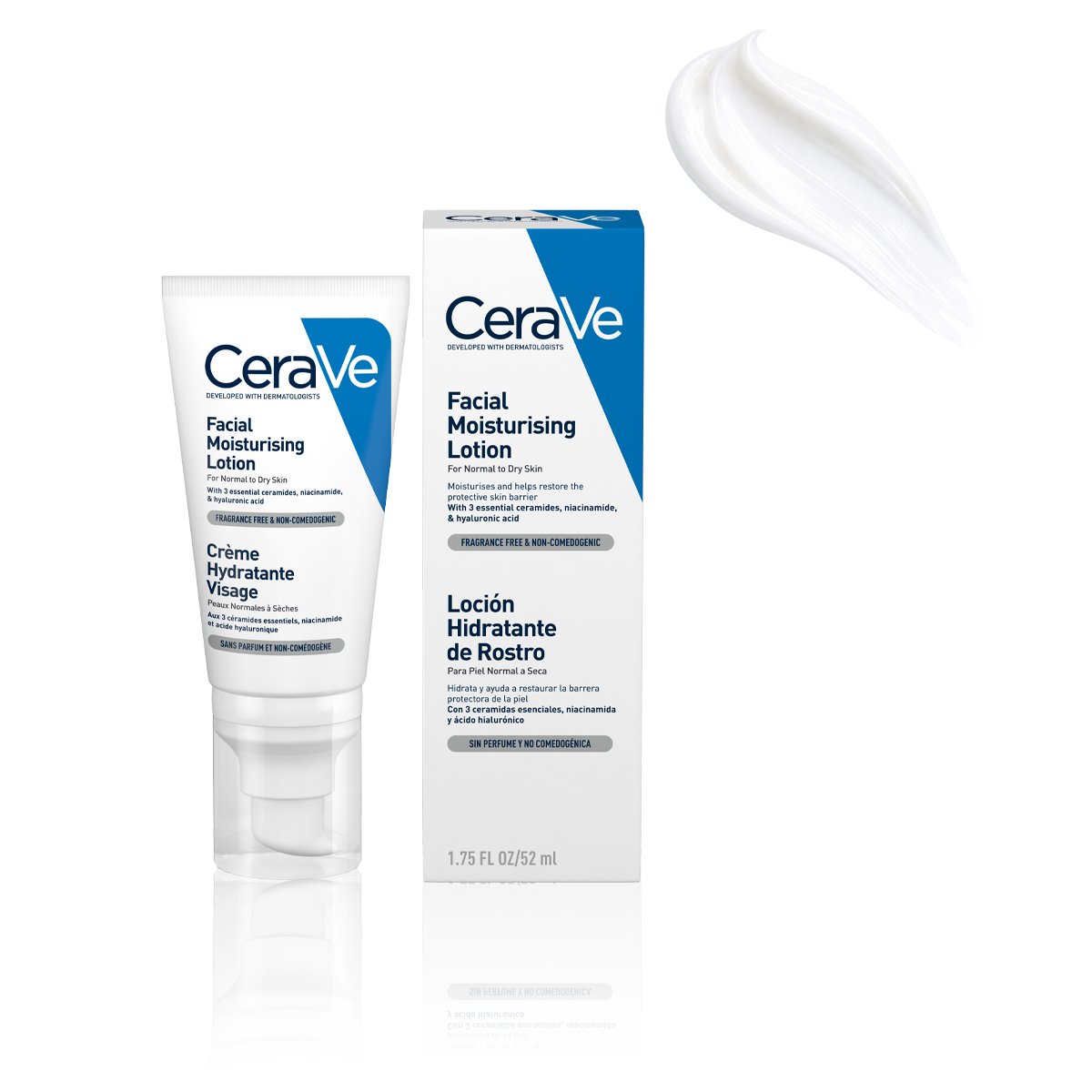 CeraVe Loción Facial, Crema Reparadora de Noche