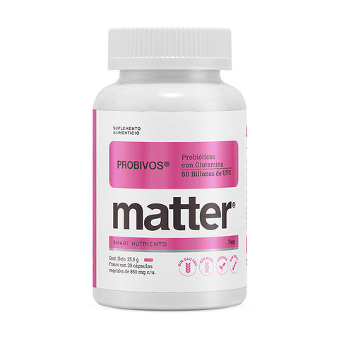 Matter Probivos Fem | Probióticos con Glutamina para la Salud Íntima y Digestiva Femenina
