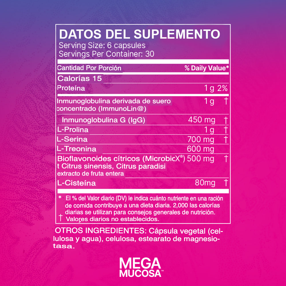 Microbiome Labs - MegaMucosa 180 Cápsulas
