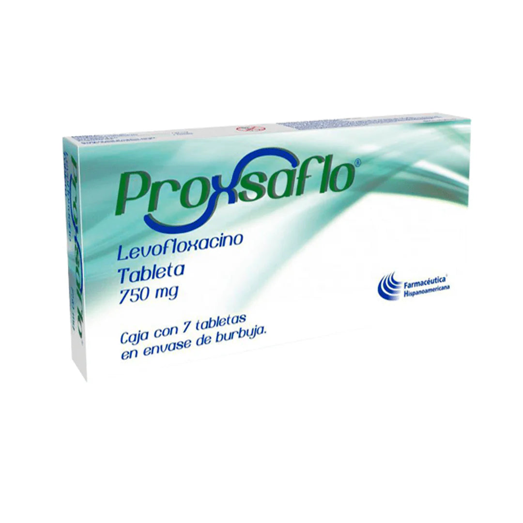 LEVOFLOXACINO 500MG 7 TABLETAS PROXSAFLO