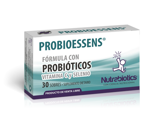 Nutrabiotics Probioessens con Probioticos, Vitamina C y Selenio