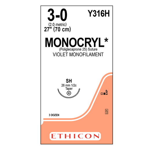 Monocryl 3-0 Y316H