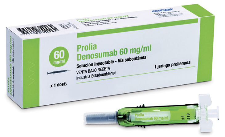 PROLIA. DENOSUMAB 60 MG 1 JERINGA PRELLENADA