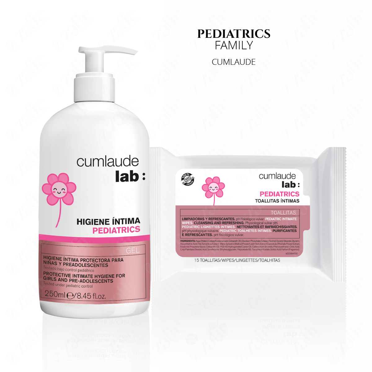 Cumlaude Lab Pediatrics Gel Higiene Íntima 200ml | Limpieza Suave y Segura para Niños