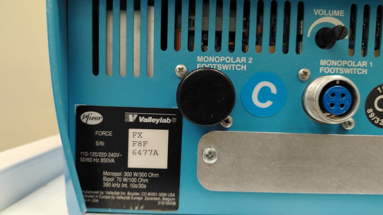 Generador Electrocauterio Valleylab Force FX | Instant Response | 100% Funcional