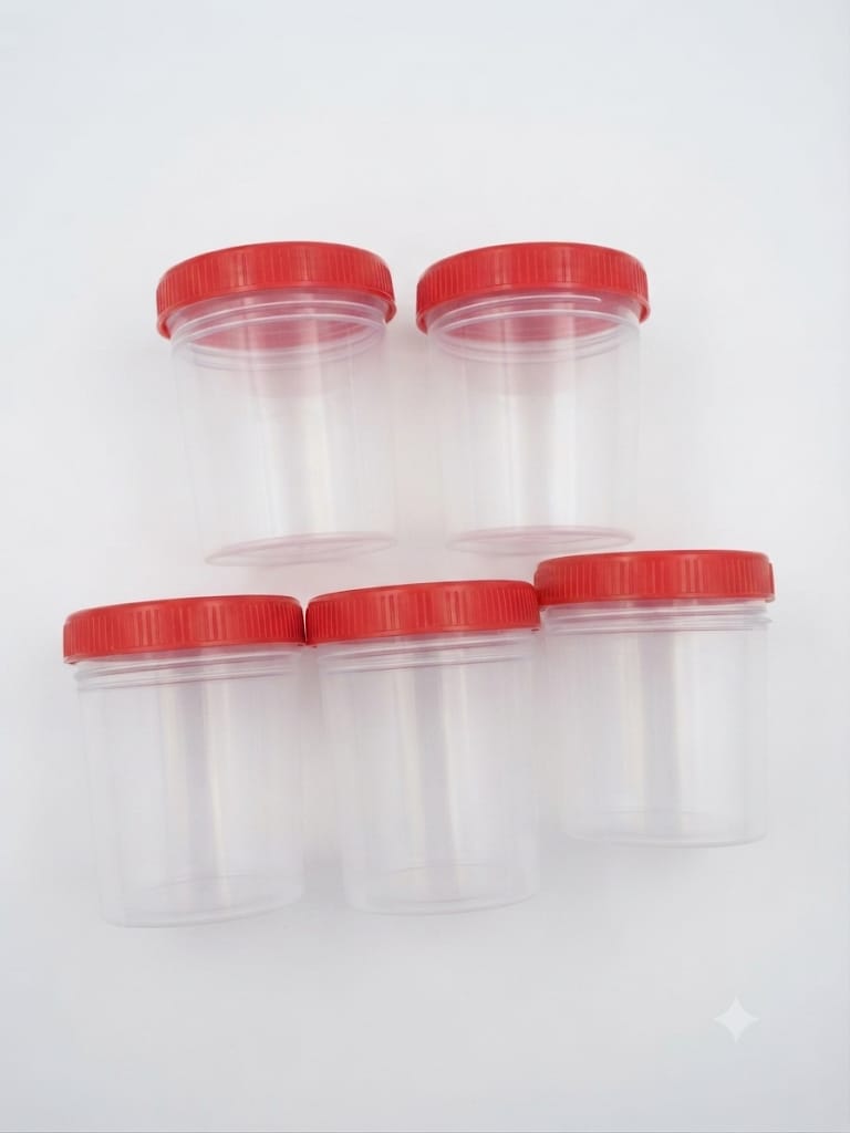 Vaso Recolector De Muestras Protec Degasa 100 Ml 5pza