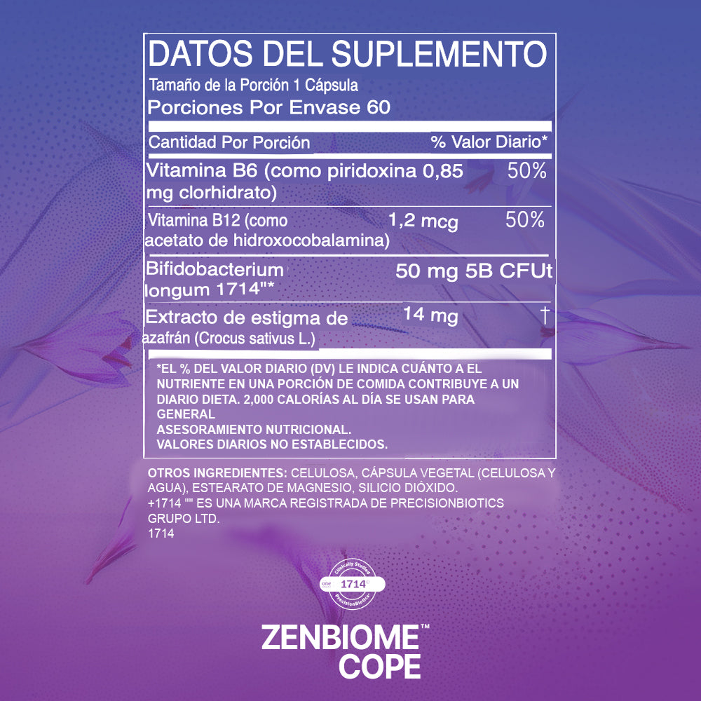 Microbiome Labs - Zenbiome COPE (60 cápsulas)