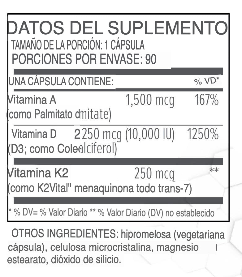 BIOTE ADK 10000 90 CAPS