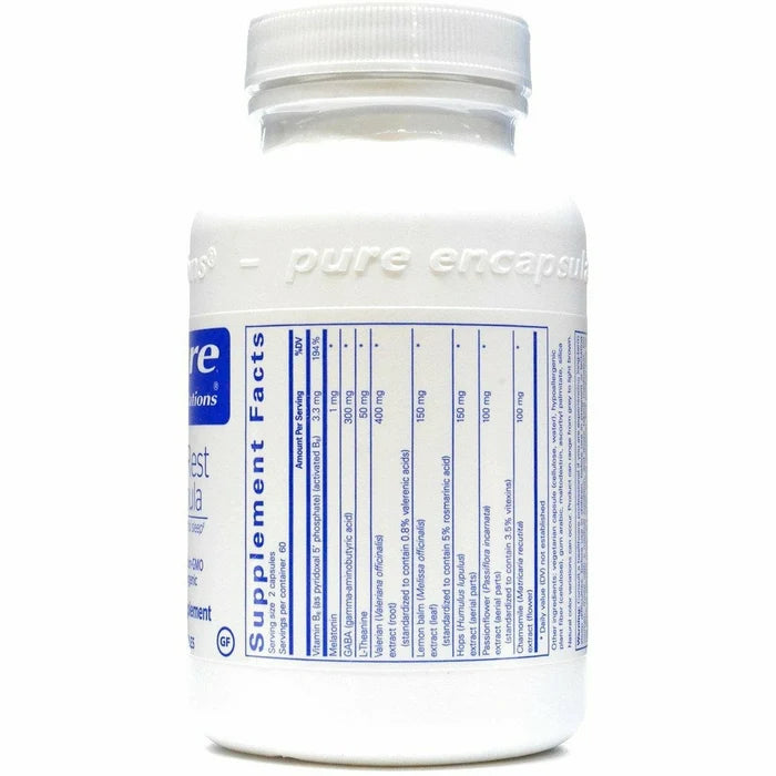 Pure encapsulations Best-Rest Formula 60 capsules