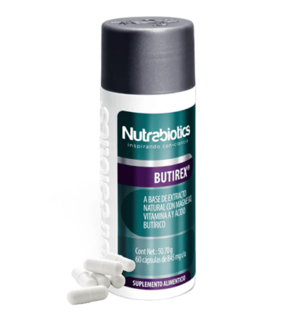 Nutrabiotics Butirex 60 capsulas